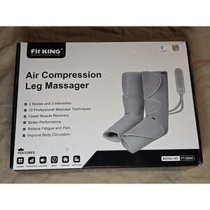 FIT KING Air Compression Leg Massager Circulation Relaxation Foot & Calf FT-009A